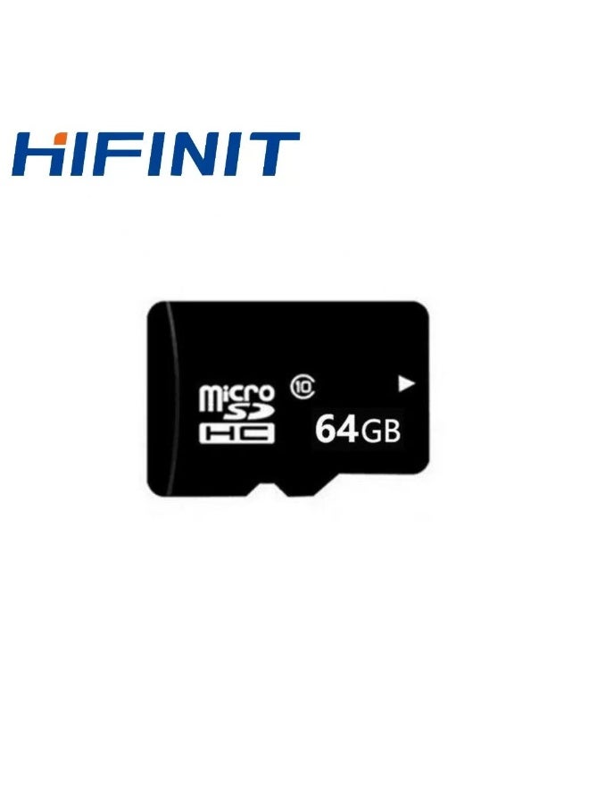 HIFINIT Digital Camera TF Memory Card SD Memory Card 64G High Speed Memory Card-Capacity:TF Card 64G (send USB Card Reader) - Image 1